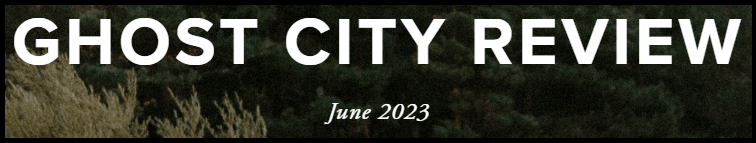"Ghost City Review" logo
