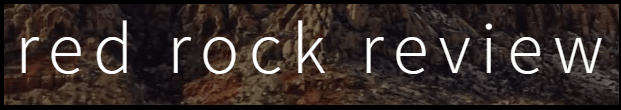 "Red Rock Review" logo