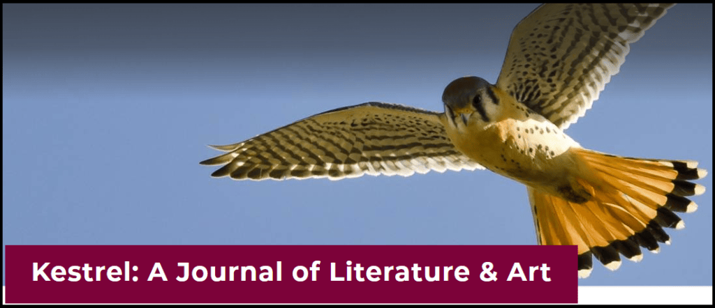 "Kestrel: A Journal of Literature & Art" logo